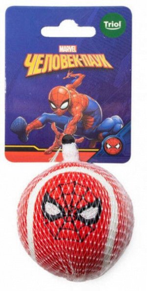Игрушка для собак Marvel Человек паук "Мяч тенисный" 70мм Triol-Marvel