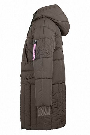 70695/2 (хаки) Пальто для девочки