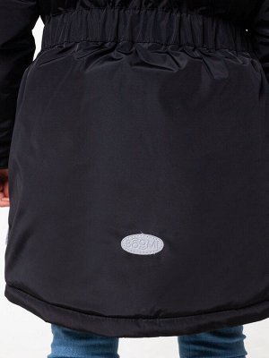 90558/1 (черный) Куртка для девочки