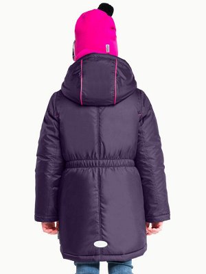 90701/2 (фиолетовый) Пальто для девочки