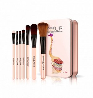 Bioaqua набор кистей для макияжа (розовая упаковка) (7 шт)