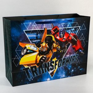 Пакет ламинат "Transformers", 61х46х20 см, Transformers