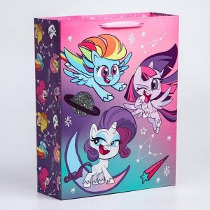 Пакет ламинат вертикальный , 31х40х11 см, My Little Pony