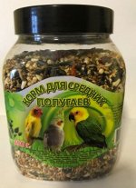 Seven Seeds корм для средних попугаев 650г стандарт банка