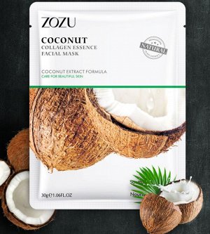 Тканевая маска Coconut Collagen Smoothing Mask Sheet Pack увлажняющая с кокосом