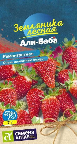 Ягода Али-Баба Земляника ремонтантная/Сем Алт/цп 0,04 гр.