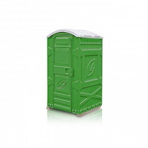 Туалетная кабина, разборная, 1.15 ? 1.11 ? 2.22 м, на выгребную яму, зелёная, «Дачник»