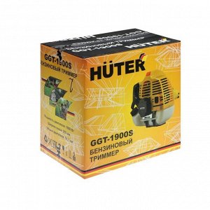 Триммер Huter GGT-1900S, 2Т, 1900 Вт, 2.6 л.с., 52 см3, разборная штанга, леска/нож + МАСЛО