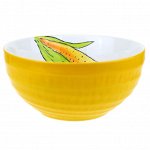 &quot;Кукуруза&quot; Салатник фарфоровый 1,75л, д20,1х9,2см, подглазурная деколь (Китай)