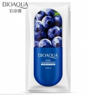 BIOAQUA Jelly Mask Разглаживающая маска – желе для лица с экстрактом голубики, 8 г