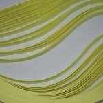 Бумага для квиллинга 3 мм, цвет №ф53 светло-желтый (80 г/кв.м, 250 полосок)