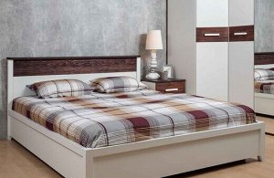 Норвуд 32 (спальня) Кровать (1600)+ Основание с гибкими ламелями (1600)