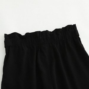 Женские шорты, цвет черный