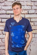 Футболка 8926 т.синий MAX WAY