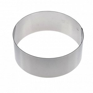 Форма металлическая кольцо 14x6 см