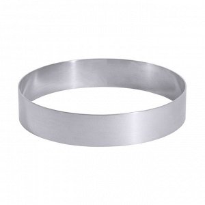 Форма металлическая кольцо 20x6 см