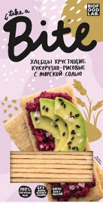 Хлебцы BITE &quot;БАЙТ&quot; Кукурузно-Рисовые с морской солью