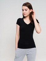 Футболка с кор.рукавом - XS  ЧЕРН