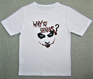 Футболка для мальчика WHY SO SERIOUS