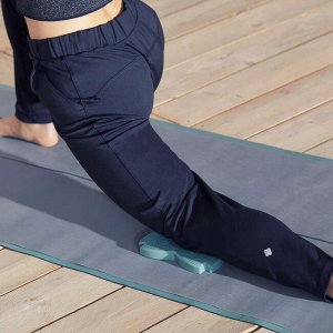 Подставка для йоги под колени и запястья зеленая kimjaly