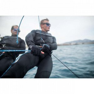 DECATHLON Перчатки Sailing 500 взрослые темно-сер  TRIBORD