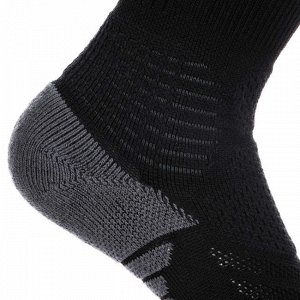 Комплект из 2 пар носков для баскетбола, черные so900 mid tarmak