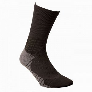 Комплект из 2 пар носков для баскетбола, черные so900 mid tarmak
