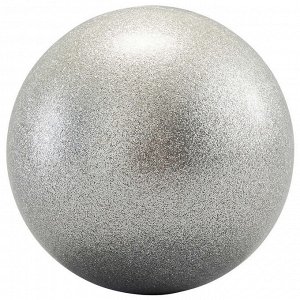 Мяч для художественной гимнастики 165 мм серебристый с блестками DOMYOS