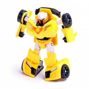 Робот с трансформацией «Автобот», цвет жёлтый