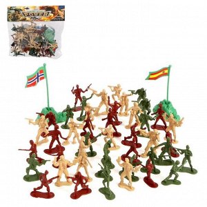 Набор солдатиков «Мировое сражение», с аксессуарами