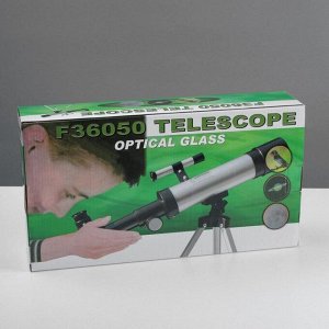 Телескоп настольный, астрономический, увеличение ?90, с компасом, модель 40F400