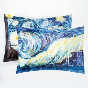 Комплект наволочек Van Gogh 50х70 см - 2 шт, 100% хлопок, бязь