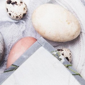 Полотенце Этель «C Пасхой» 40?73 см, 100% хлопок, саржа 190 г/м?
