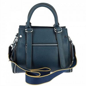 Женская кожаная сумка 63-238 BLUE