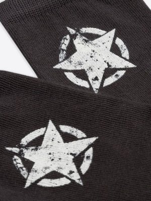 Детские носки со звездой (1 упаковка по 5 пар)
