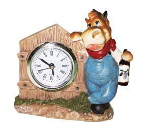 Фигурка-часы "Лошадь" (11*5*10см) FS-32345
