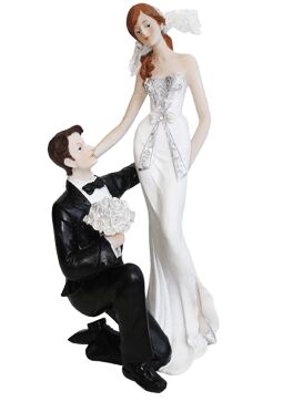 Жених с невестой-статуэтка (17*12*30см) FL-31958