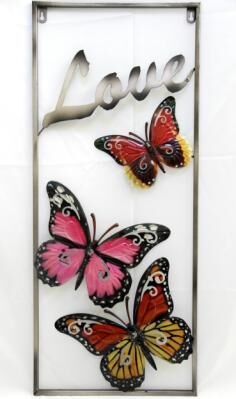 Декор настенный "Бабочки" (70*30*4см) HJ-53552