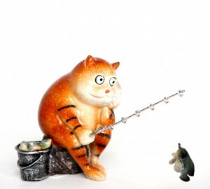 Кошка-рыболов (18*10*13см) FP-60461