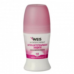 Дезодорант женский WEIS "Антибактериальная защита" 50 мл