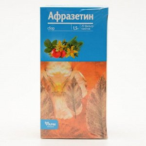 Афразетин, 20 фильтр пакетов по 1.5 г