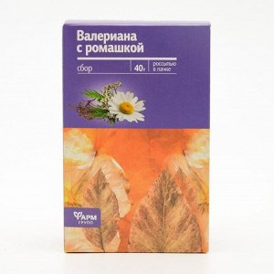 Валериана с ромашкой, 40 г