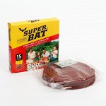 Спирали от комаров &quot;SuperBat&quot;, тройной эффект, 15 шт