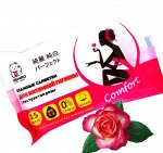 Салфетки влажные INSHIRO для интимной гигиены Роза 1уп/15шт SF-658