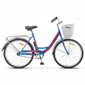 Велосипед 26" Stels Navigator-245, Z010, цвет синий/красный, размер 19"
