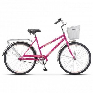 Велосипед 26" Stels Navigator-200 Lady, Z010, цвет малиновый