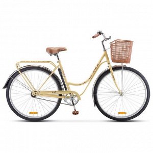 Велосипед 28" Stels Navigator 325, Z010, цвет слоновая-кость/коричневый, размер рамы 20"