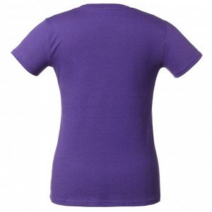 Футболка женская T-bolka Lady, размер S, цвет фиолетовый