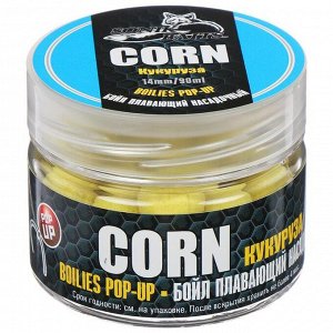 Бойл насадочный плавающий Sonik Baits Pop-Up 14 мм, Corn (кукуруза)