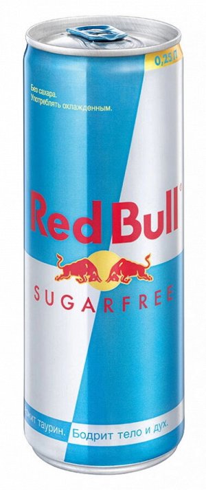 Напиток энергетический Red Bull Sugarfree 250 мл